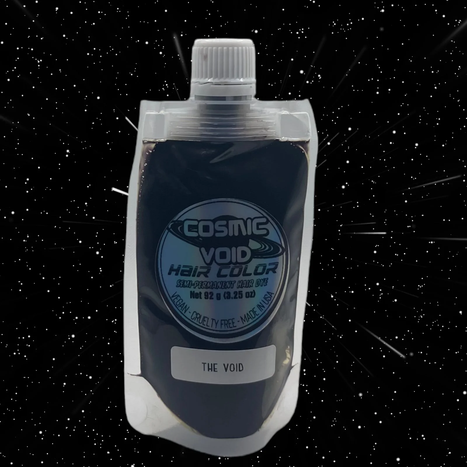 美品Void GENESIS THE VOID - Cosmic Black Semi Permanent Hair Dye — Cosmic Void